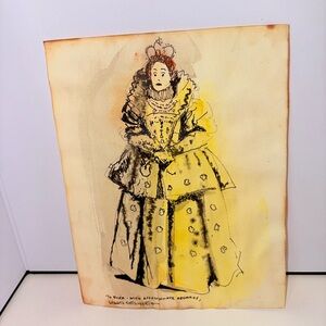 Signed Staats Cotsworth Drawing Art